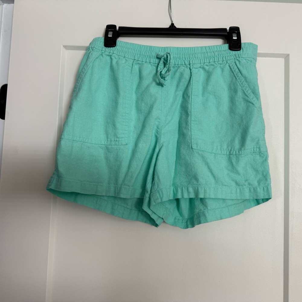 J. Crew Light Green Women's Cargo Shorts